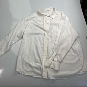 Foxcroft men’s long sleeve shirt size 16